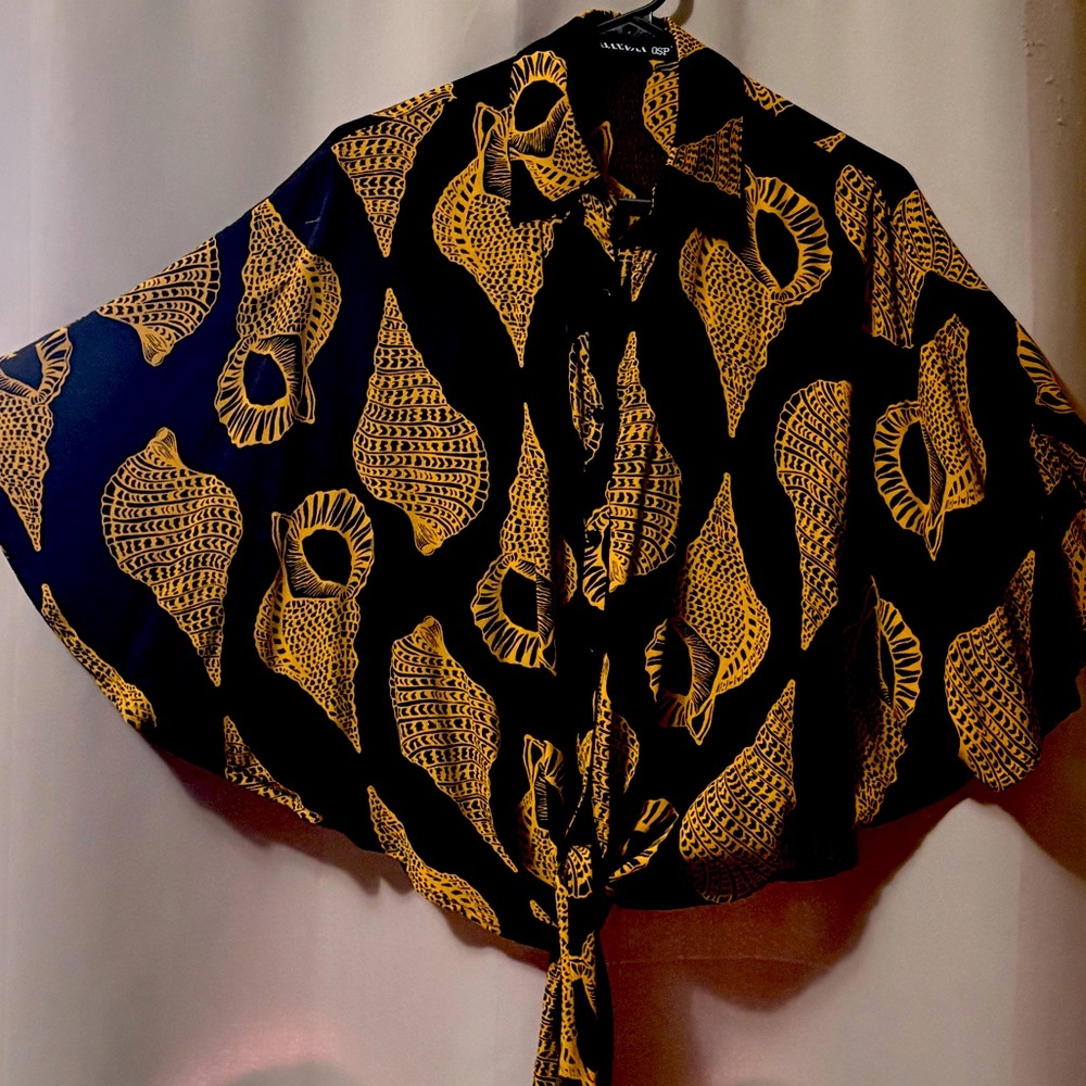 Hihimanu Top in Pu print